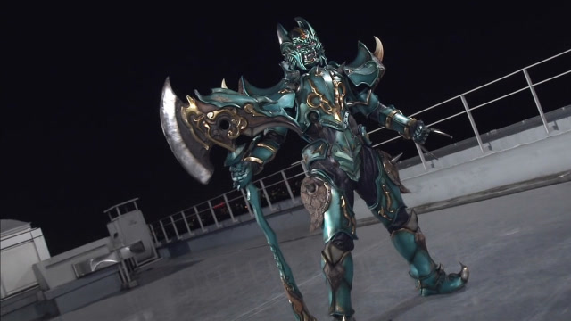 牙狼魔戒烈传魔戒骑士登场这变身瞬间爆炸超强无敌霹雳斧