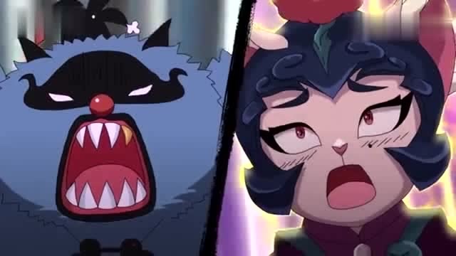 京剧猫之信念的冒险:狮虎女发出最后一招,从天上掉落下来了