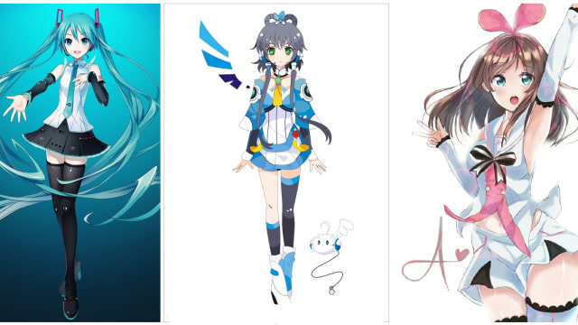 虚拟人物人物中的三大巨头,最后一位"人工智障"看一次笑一次