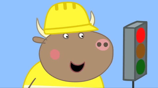 小猪佩奇和乔治很喜欢看公牛先生挖路,这次又是什么原因呢?