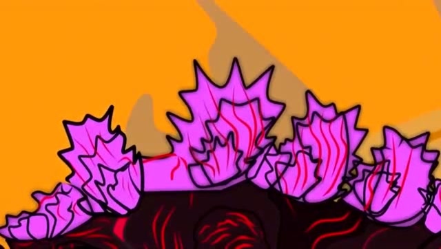 动漫特效:红莲哥斯拉的尾巴还能攻击