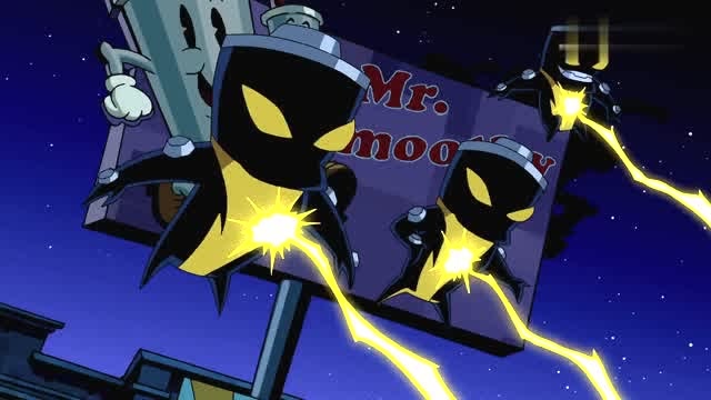 少年骇客:电蜥电晕了许多小东西,他们都掉在地上晕了