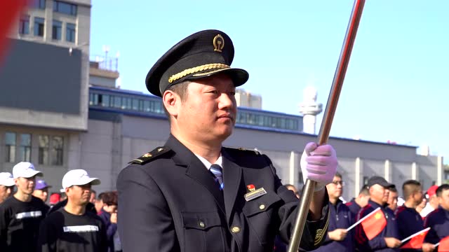 牡丹江机务段职工运动会闭幕式