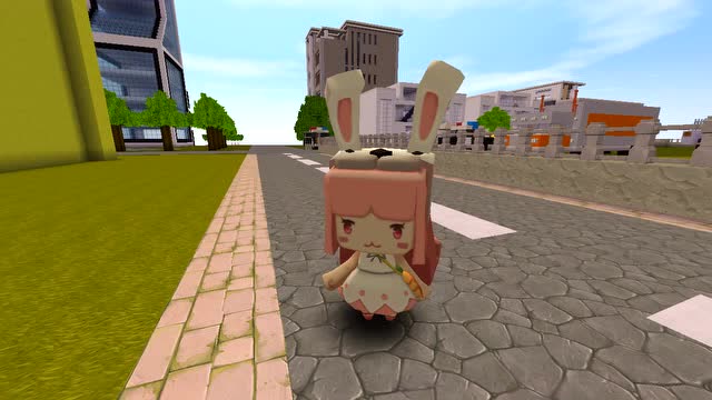 迷你世界爆笑电影:兔美美上班遇到老同学迷斯拉,俩人大吵一架