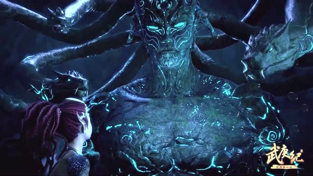 武庚纪:旧神共工登场,实力太强,武庚的腿迈不动了!