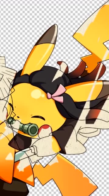 鬼灭之刃皮卡丘雷之呼吸壹之型皮卡丘