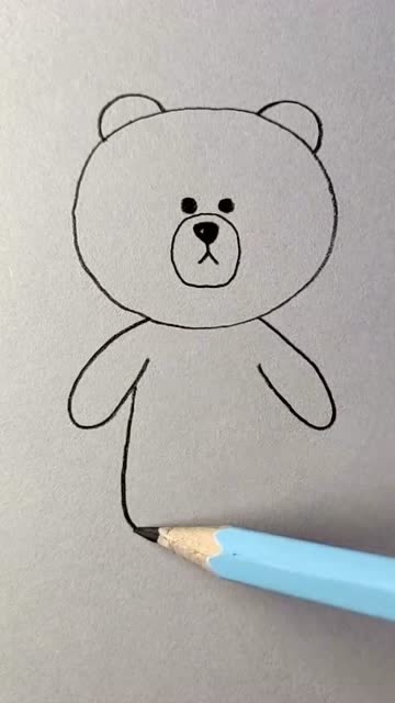 画布朗熊,简单易学