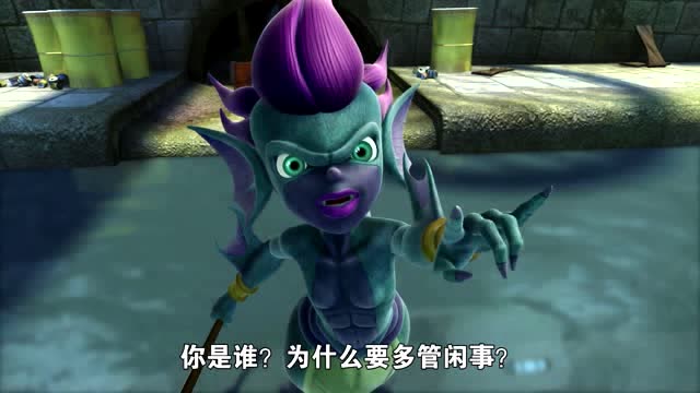 猪猪侠之变身小英雄:海妖在海里抢完东西,又跑到岸上抢!