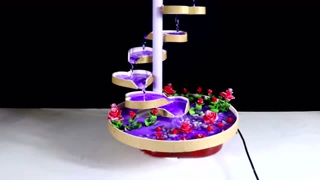 diy - 精致的爱心喷泉