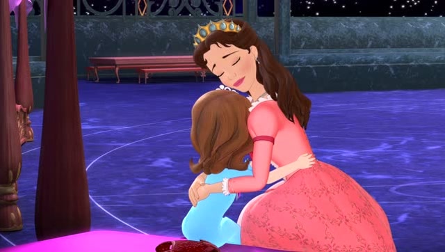 小公主苏菲亚妈妈是苏菲亚最好的老师教会她做真正的公主