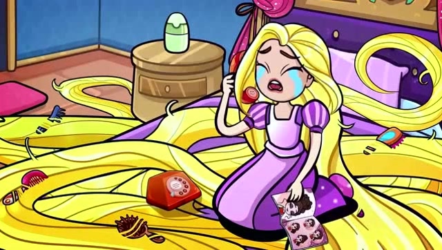 牛油果动漫:公主伤心的哭了