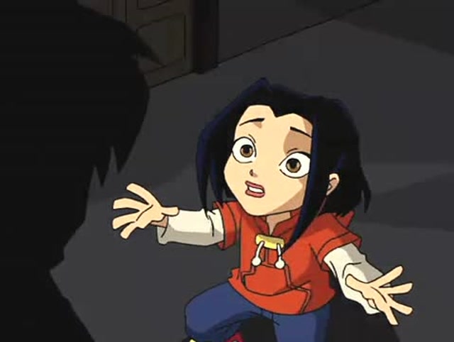 成龙历险记:小玉看着下面的恶魔,她很自责把老师变成了恶魔