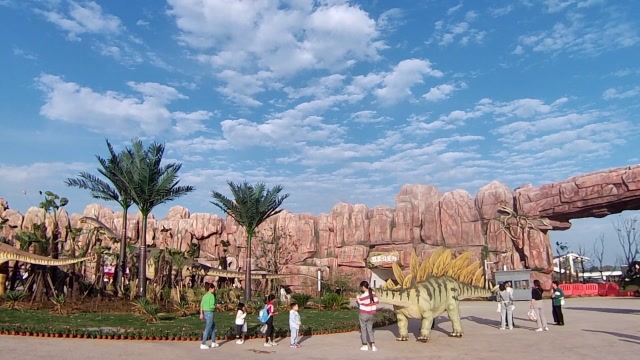 湖北黄石恐龙园的风景真好 适合拍照观光 随手一拍都是美景