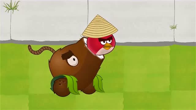 植物大战僵尸:小鸟打气球僵尸