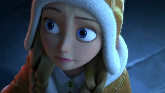 冰雪女王:格尔达和罗兰学会了滑冰,他们好厉害