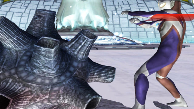 奥特曼格斗进化重生 布鲁顿vs迪迦奥特曼