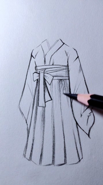 教程绘画汉服汉服!