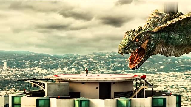 巨型蟒蛇攻打城市《龙之战》只为毁灭地球场面劲爆