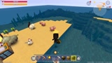 迷你世界：哥斯拉穿越到神秘荒岛喂养小动物