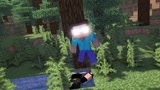 Minecraft动画：史蒂夫击败敌人救下亚历克斯