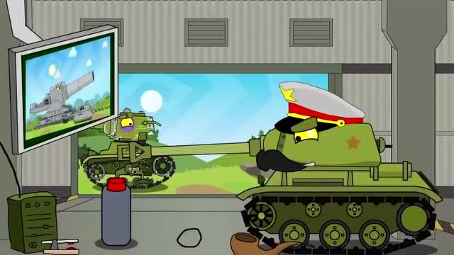 坦克动画:人间大炮偷袭卫星