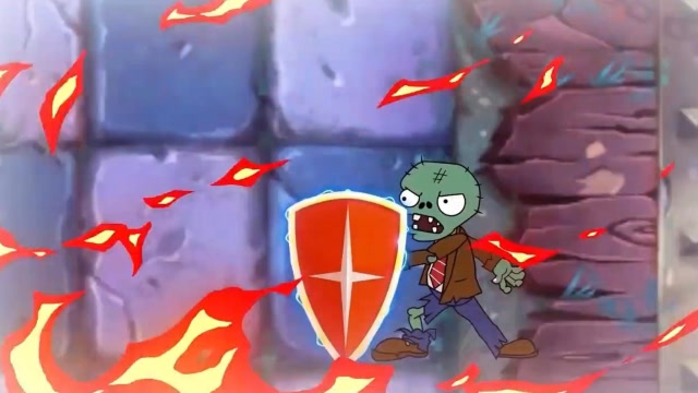 植物大战僵尸:拿盾牌的小僵尸