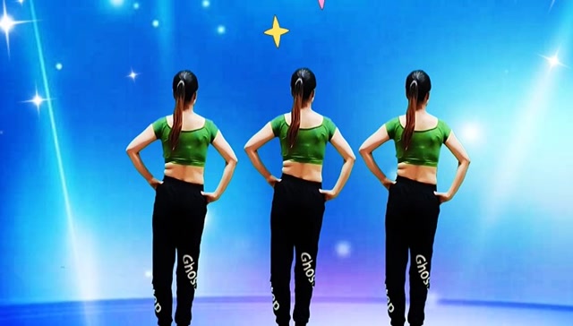 简单易学的八步广场舞《心跳dj》背面 热身运动 老少皆宜