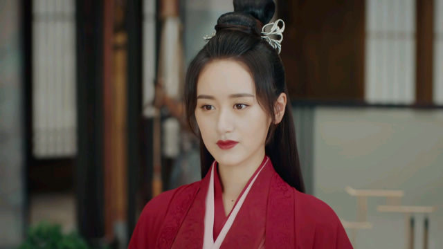 "血魔之女"舒靖容一身红衣,看到最后,有没有惊艳到你?