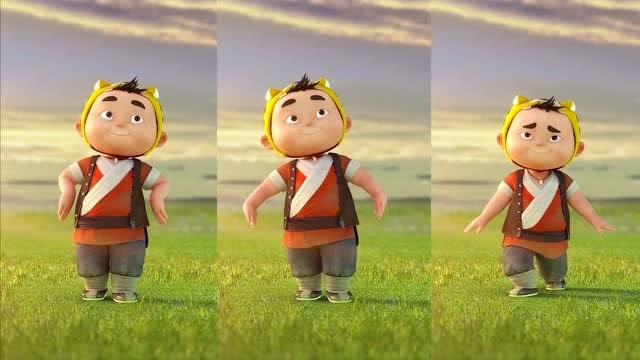 虎墩小镖师:虎墩在草原上跳舞,配着马头琴音乐,真是好高兴