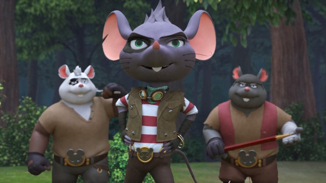 舒克小剧场:海盗鼠混进机场,没想当起了清洁工