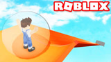 Roblox滚球模拟器：被困在玻璃球内，游乐园大冒险！
