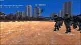史诗战争模拟器：1000名现代士兵，能否抵挡1万头霸王龙？
