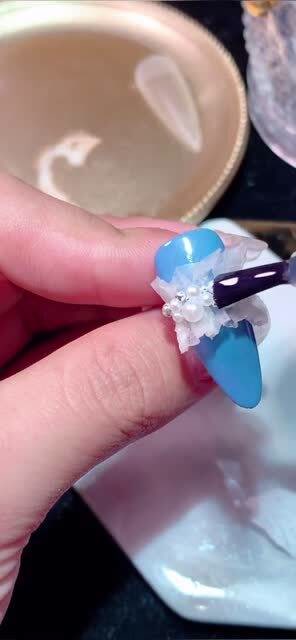 卫生纸做的美甲,没想到这么惊艳!