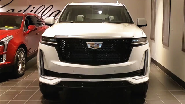 2021款凯迪拉克凯雷德esv到店,质感爆棚,还想林肯领航员吗?