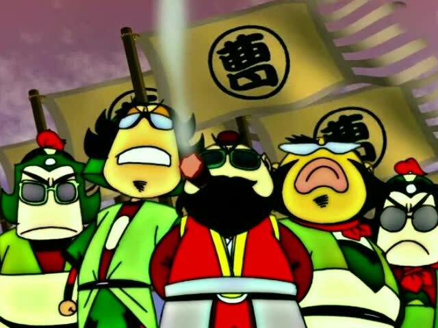 q版刘关张曹操买了座山做了老大很是威风