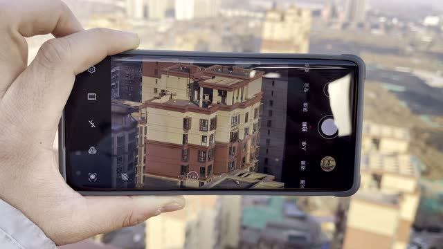 华为mate 40 pro远摄拍摄照片时对焦演示