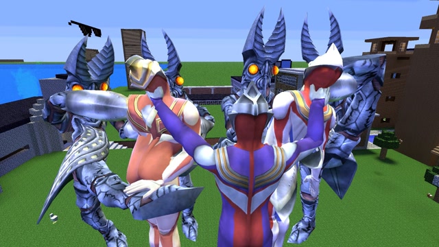 gmod奥特曼游戏:紫黑色的迪迦为什么帮怪兽欺负奥特曼 #迷你新世界短