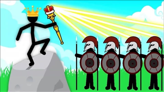 火柴人战争遗产:矛士出击遇上庞然大物