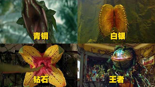 假如食人花有段位,王者食人花吃人变得巨大,差点毁灭世界 #电影种草