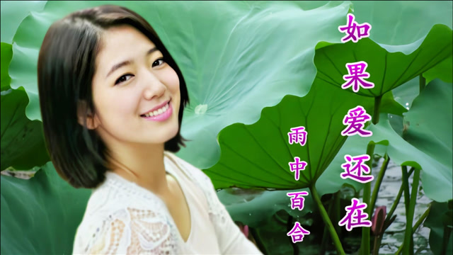 雨中百合一首《如果爱还在》,伤感动情,好听极了