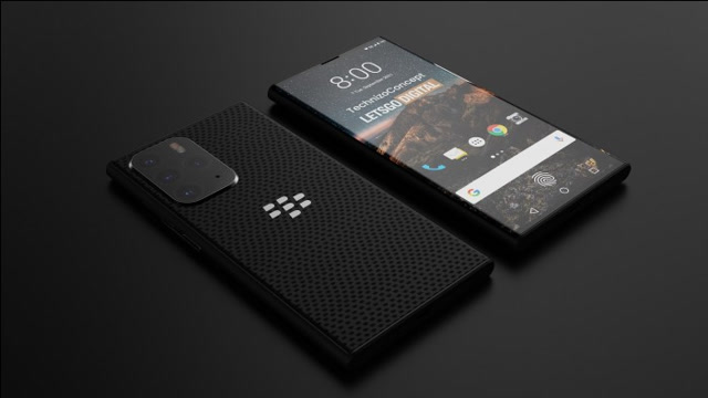 黑莓evolve x2 5g手机概念机爆料