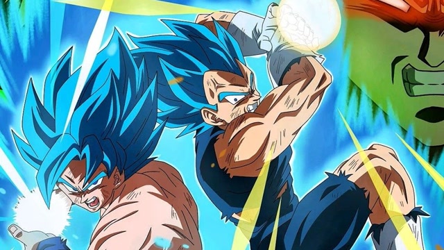 七龙珠超蓝悟吉塔vs布罗利,3d裸眼效果