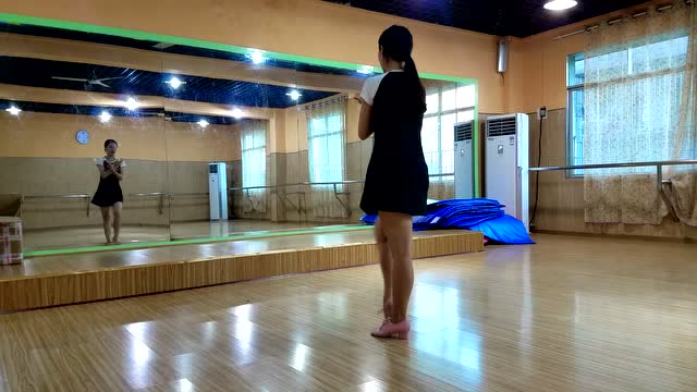 恰恰方形步动作示范