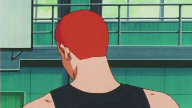 光头樱木瞬间成为学校风云人物樱木军团拿光头做起生意