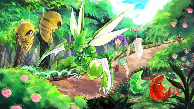 精灵宝可梦20周年同人视频 虫系