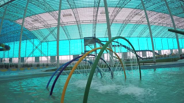 泥河湾温泉生态城水上乐园儿童娱乐
