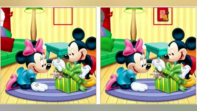 智力小测试:一秒钟谁能最快猜出来有几个地方不同,你能看出有几个