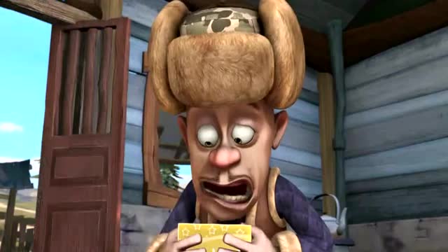 熊出没:天使熊二和恶魔熊二在打架