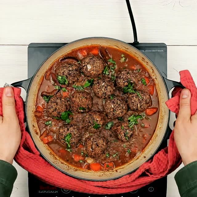老外用豆子做的素丸子，太好吃了