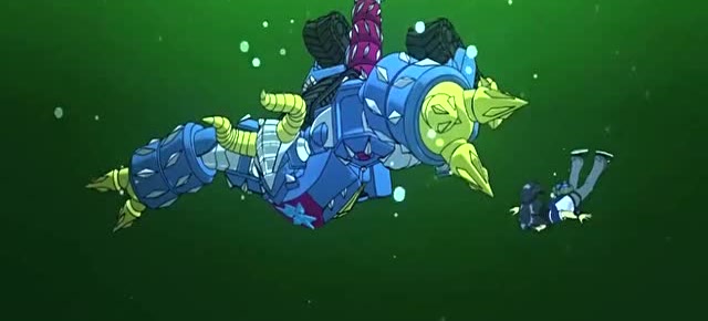 斗龙战士:五大罗刹将军从眼睛里发出灼热炎光,斗龙战士有危险